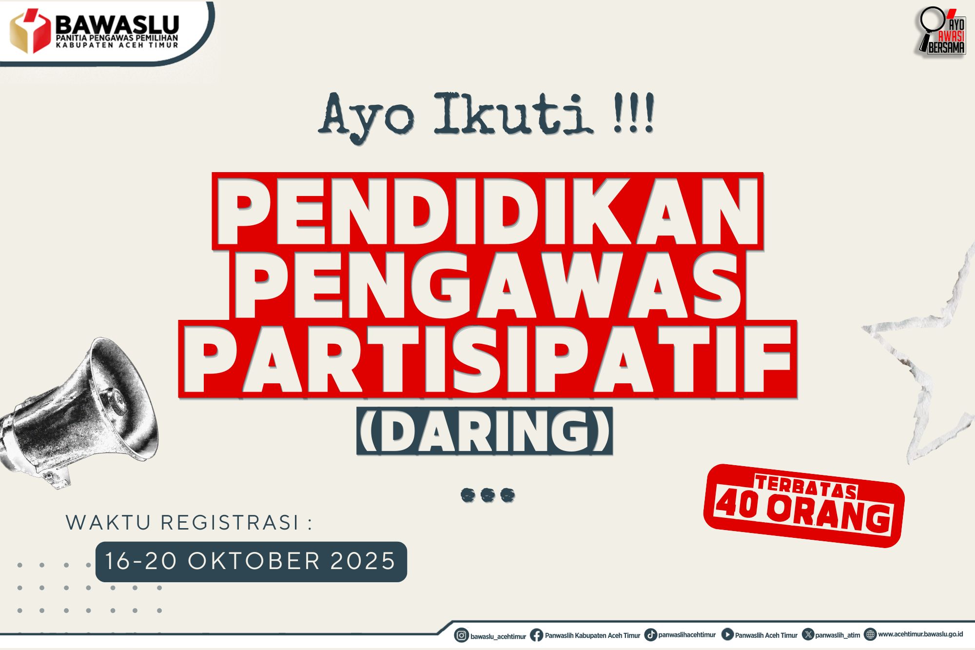 Pendidikan Pengawas Partisipatif (P2P) 00