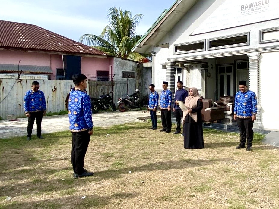 Bawaslu Kabupaten Aceh Timur Peringati Hari Lahir Pancasila 01
