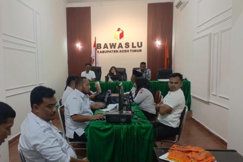 Bawaslu Aceh Timur Siaga Satu! Matangkan Strategi Pengawasan Coktas KIP Demi Hak Pilih Warga 01