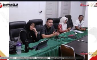 Panwaslih Aceh Timur Ikuti Rapat Penyusunan DIM