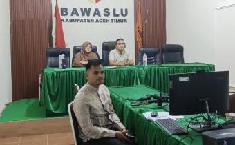 Ikuti Diskusi Review Teknis Penanganan Pelanggaran Pemilu, Muhammad Ramzan : Kita Jalankan Prosedur Yang Tepat dan Basis Data Yang Kuat 01
