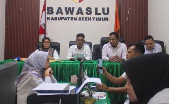 Bangun Semangat Nasionalisme, Bawaslu Aceh Timur Matangkan Teknis Pelaksanaan Upacara HUT Kemerdekaan RI 01