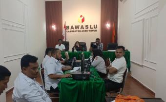 Bawaslu Aceh Timur Siaga Satu! Matangkan Strategi Pengawasan Coktas KIP Demi Hak Pilih Warga 01